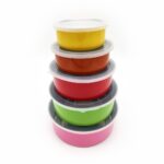 B SET CASEROLE ROTUNDE 5 PIESE C71-27