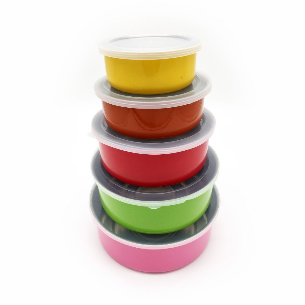 1052-2.jpg B SET CASEROLE ROTUNDE 5 PIESE C71-27 - imagine 1