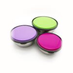 B SET CASEROLE METAL COLORATE 3/SET C152-3