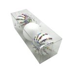 B GLOBURI 8CM ALBE 3/SET C328-18