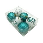 B GLOBURI VERDE-ALBE 6/SET 6CM C328-14