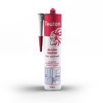 B SILICON SANITAR TRANSPARENT TEUTON 280ML